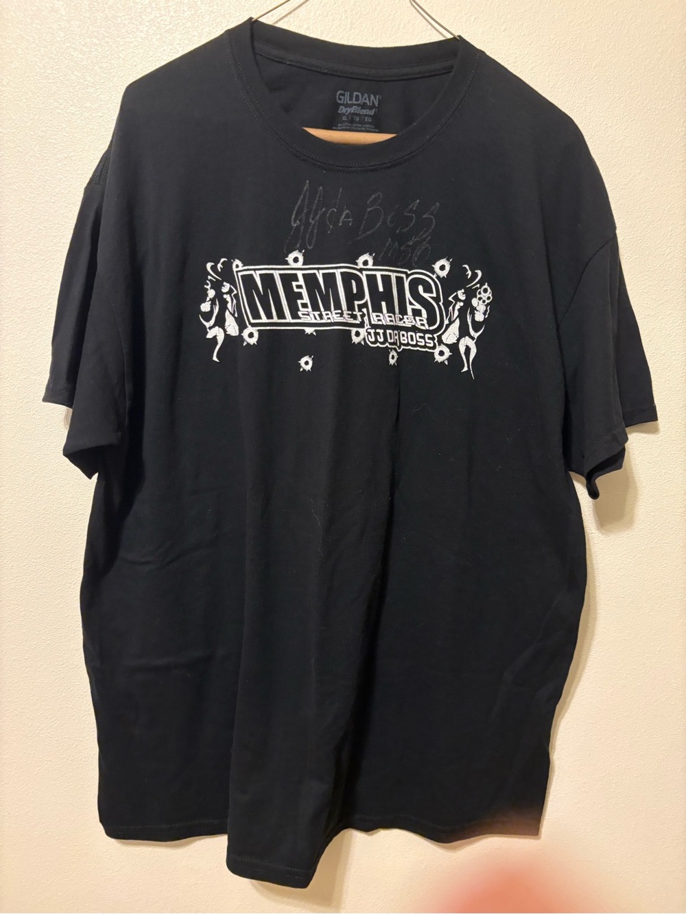 Memphis Street Racer tshit signed by JJ Da Boss Short Sleeve Tee